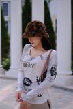  Áo Thun Dài Tay [Unisex] Badblood - [w-tee25-146] PEACE NOT WAR Dusty White 