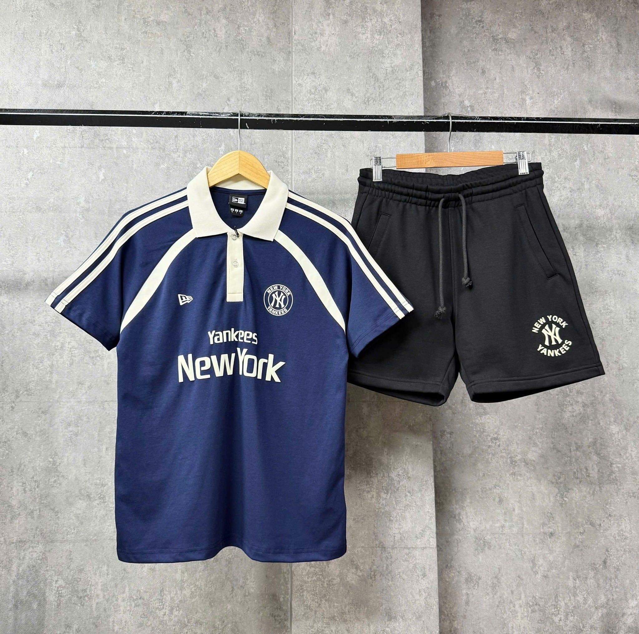  Áo Thun Polo New Era - [Unisex] NY Line Navy 