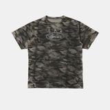  Áo Thun [Unisex] Badblood - [w-tee25-043] Crack Print T-shirt White 