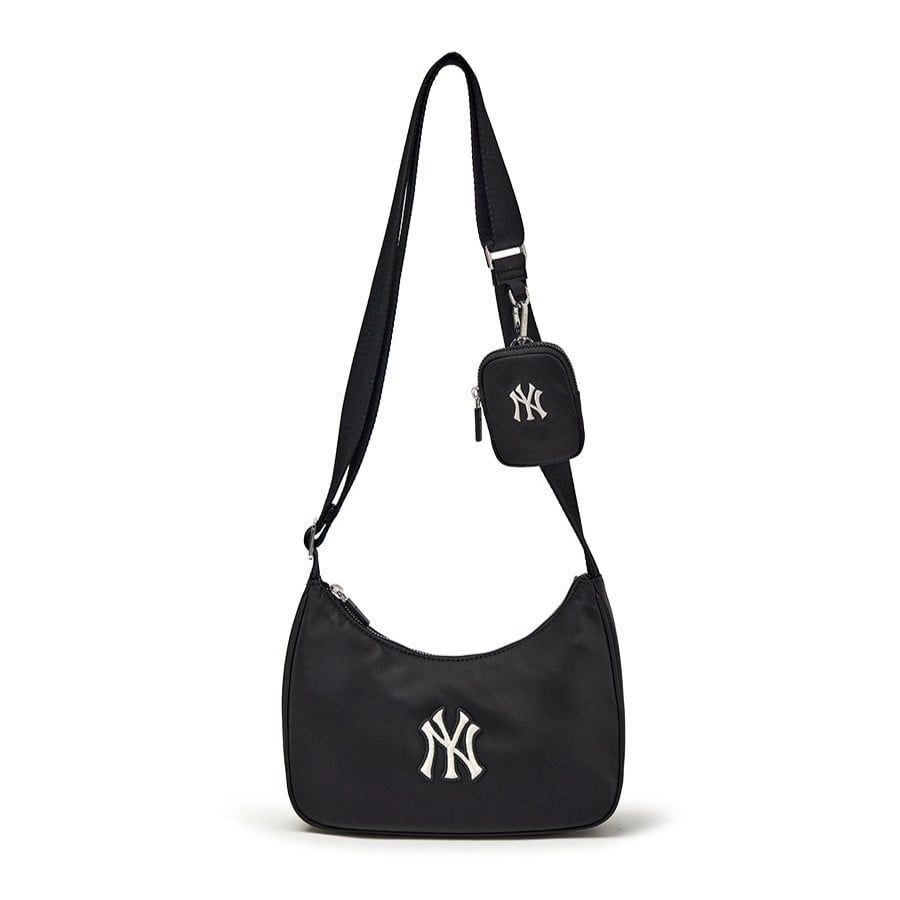  Túi Xách MLB Korea - Basic Sporty Crossbody Bag New York Yankees - 3ACRB045N-50BKS 