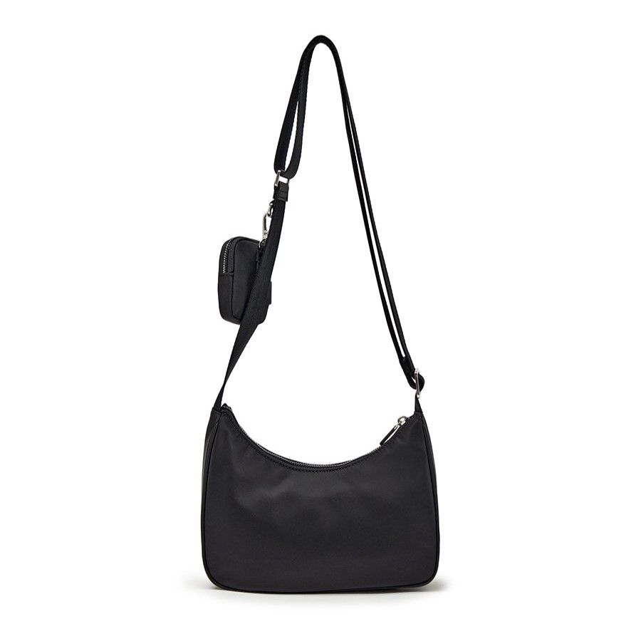  Túi Xách MLB Korea - Basic Sporty Crossbody Bag New York Yankees - 3ACRB045N-50BKS 