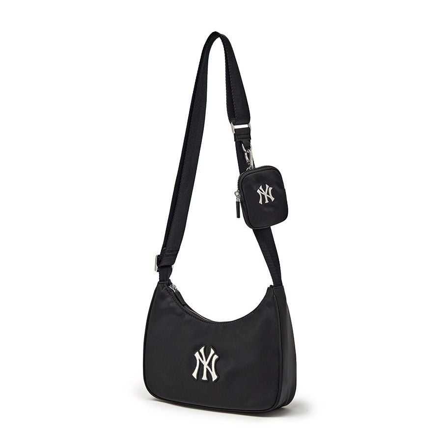  Túi Xách MLB Korea - Basic Sporty Crossbody Bag New York Yankees - 3ACRB045N-50BKS 