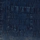  Áo Sơ Mi Jean MLB [Unisex] - Classic Monogram Gradient Jacquard Denim Shirt NY Yankees - 3ADRM0751-50NYD 