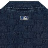  Áo Sơ Mi Jean MLB [Unisex] - Classic Monogram Gradient Jacquard Denim Shirt NY Yankees - 3ADRM0751-50NYD 