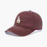  Nón MLB Basic Washed Unstructured Ball Cap LA Wine 3ACPVV14N-07WID 
