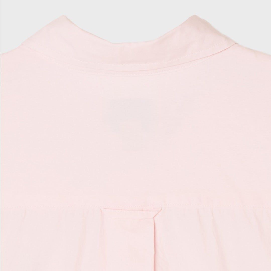  Áo Sơ Mi WHOAU [Unisex] - Steve Loose Fit Short Sleeve Shirts Pink - WHYAG2511F 