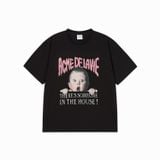  Áo thun [Unisex] ADLV - Acmédelavie Baby Face Scream Boy Halloween Black 