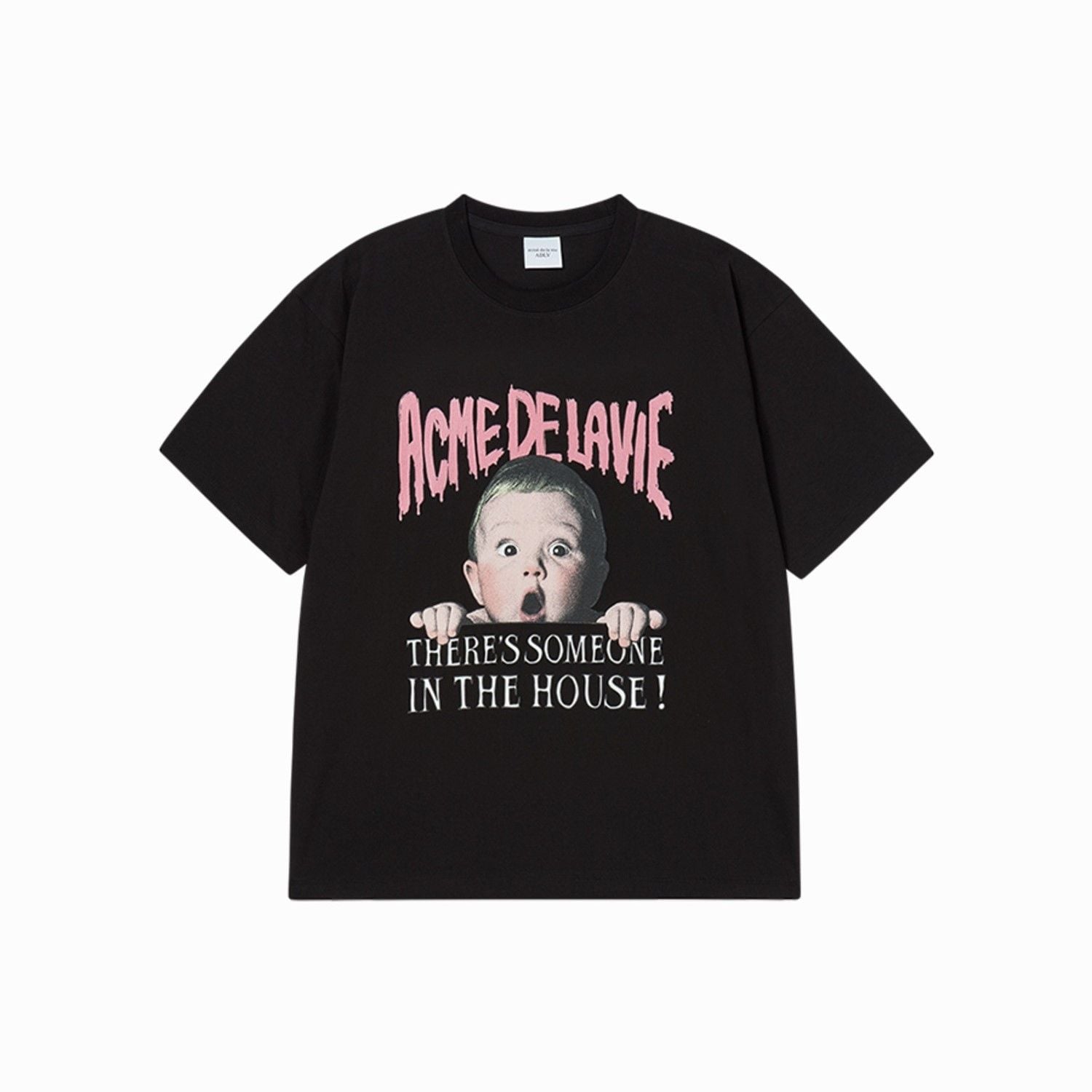  Áo thun [Unisex] ADLV - Acmédelavie Baby Face Scream Boy Halloween Black 
