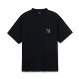  Áo thun MLB [Unisex] Vintage Monotive Over Fit T Shirts NY Yankees - 3ATSM0854-50IVS 