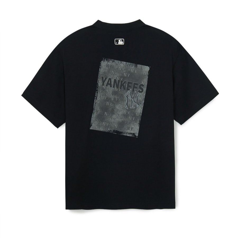  Áo thun MLB [Unisex] Vintage Monotive Over Fit T Shirts NY Yankees - 3ATSM0854-50IVS 