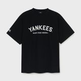  Áo thun MLB [Unisex] Varsity Big Logo Overfit NY Yankees - 3ATSV0253-50BKS 