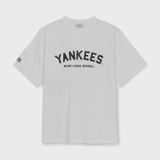 Áo thun MLB [Unisex] Varsity Big Logo Overfit NY Yankees - 3ATSV0253-50WHS 