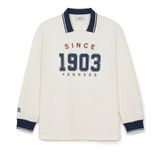  Áo Sweater MLB - Varsity Long Sleeve Sports Collar NY - 3ATSV0944-50CRS 