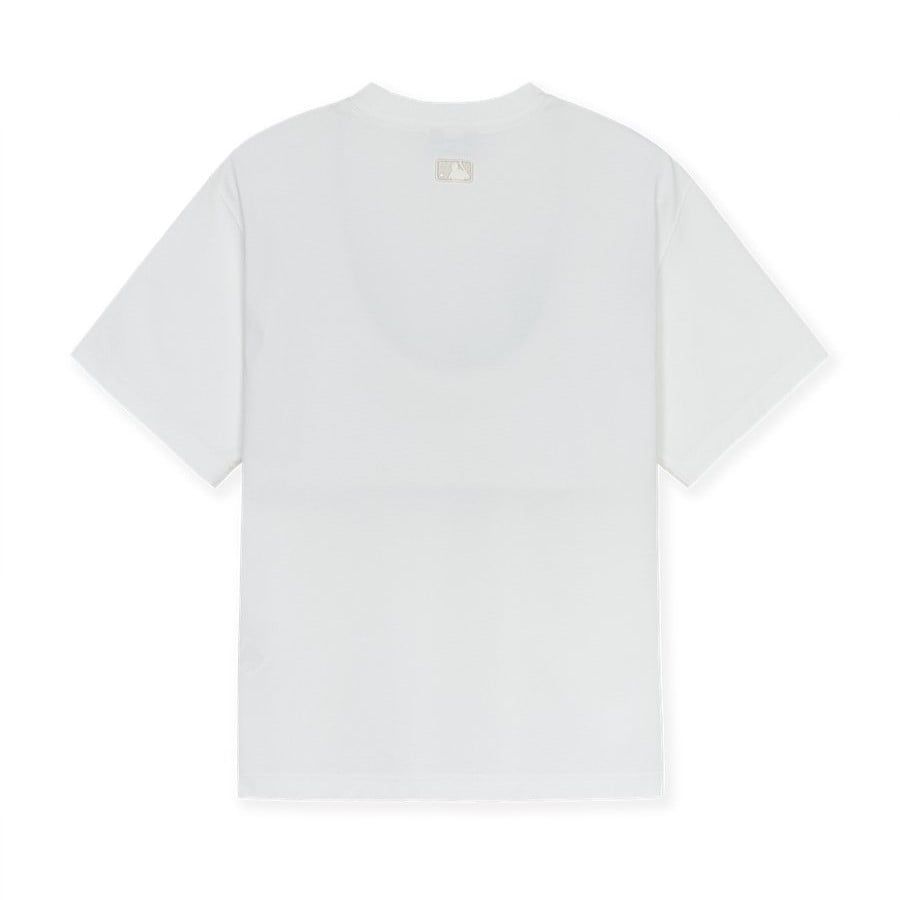  Áo thun MLB [Unisex] Summer Letter Graphics Over Fit T Shirts LA Dodgers - 3ATSX0553-07BLM 