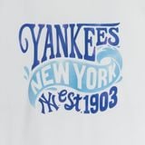  Áo thun MLB [Unisex] Summer Letter Graphics Over Fit T Shirts LA Dodgers - 3ATSX0553-07BLM 