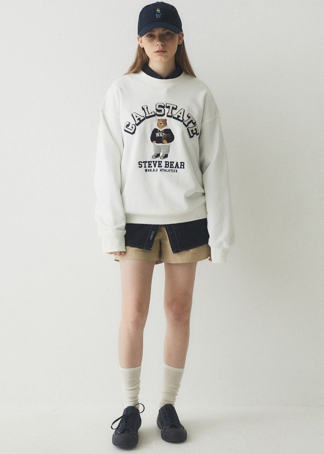  Áo Sweater WHOAU [Unisex] - Steve Patch Sweatshirt - WHMWE3923U 