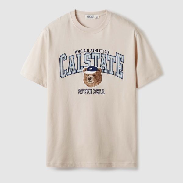 Áo Thun WHOAU [Unisex] - Steve Campus Patch - WHRPE2492U