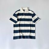  Áo Polo New Era - [Unisex] NY Yankees  Stripe Blue - 18745488 