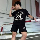  Áo Thun New Era - [Unisex] NY Yankees Basic Front Logo T-shirt 