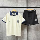 Áo Thun Polo New Era - [Unisex] NY Jersey 72 Navy/Beige 
