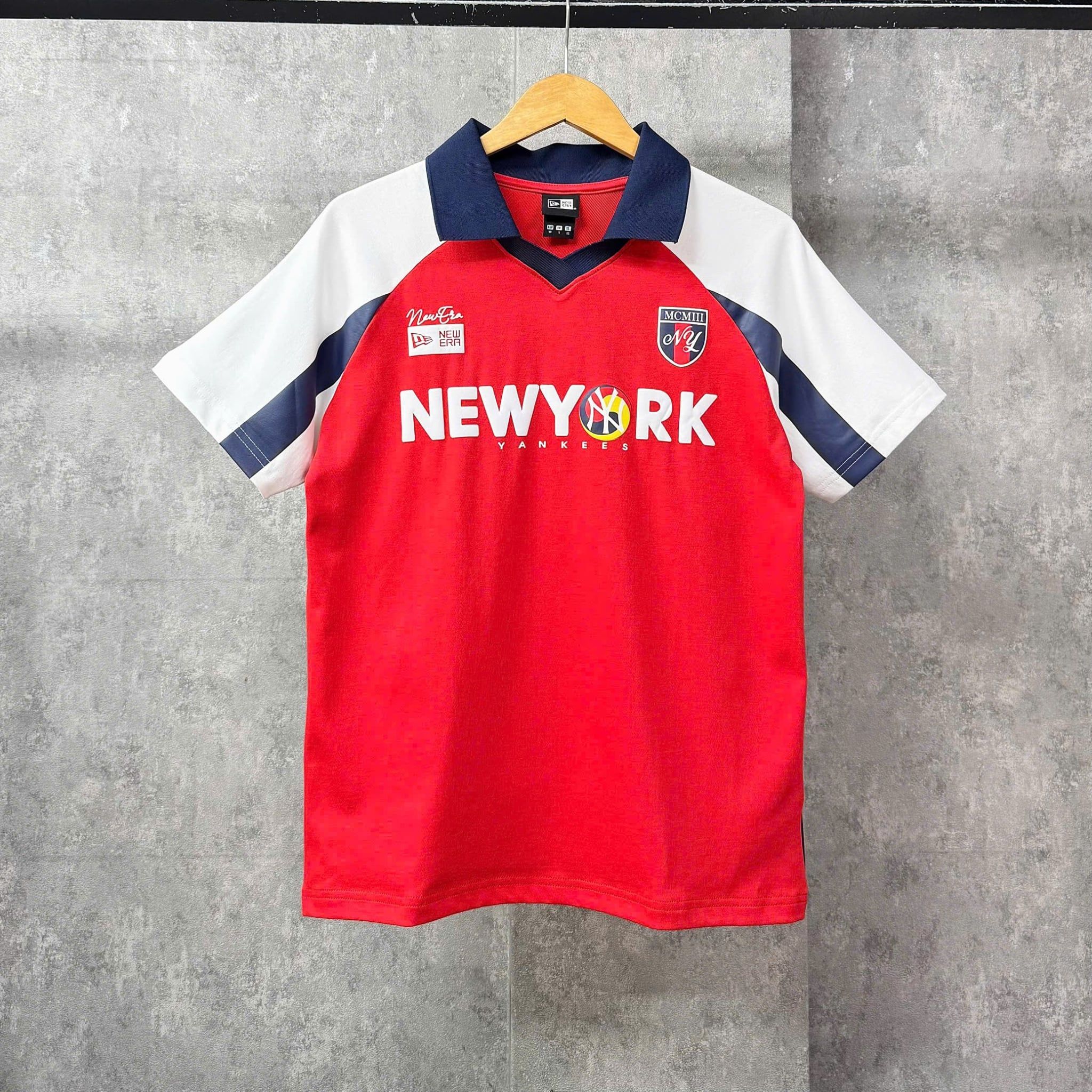  Áo Thun Polo New Era - [Unisex] NY Red/Navy - 17778450 