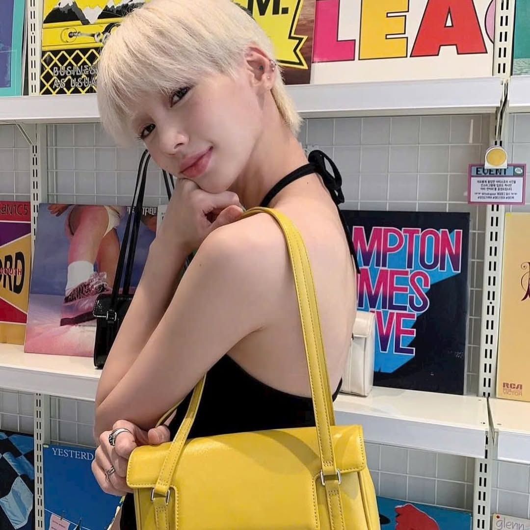  Túi Xách FindKapoor Korea - Marty Bag 33 Crinked Yellow 