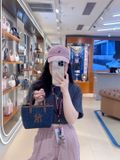  Túi Đeo Chéo MLB Classic Mono Denim Embossed Crossbody NY 3ACRDM16N-50INS 