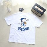  Áo Thun New Era - [Unisex] NY Yankees Snoopy White 