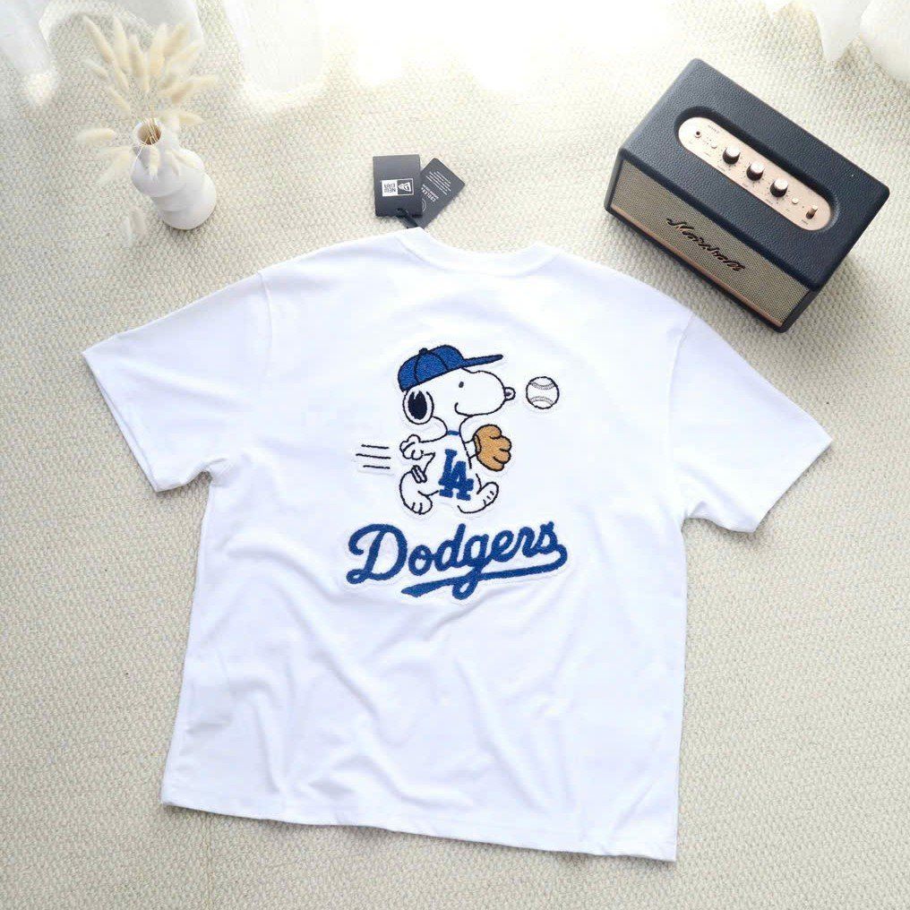  Áo Thun New Era - [Unisex] NY Yankees Snoopy White 