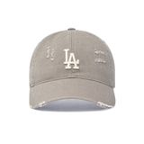  Nón MLB Korea - [Unisex] Damage Washed Unstructured Ball Cap NY Yankees - 3ACPVV34N-07GRS 