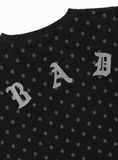  Áo Thun [Unisex] Badblood - [w-tee25-081] Mystic Basic T-Shirt Black Dot 