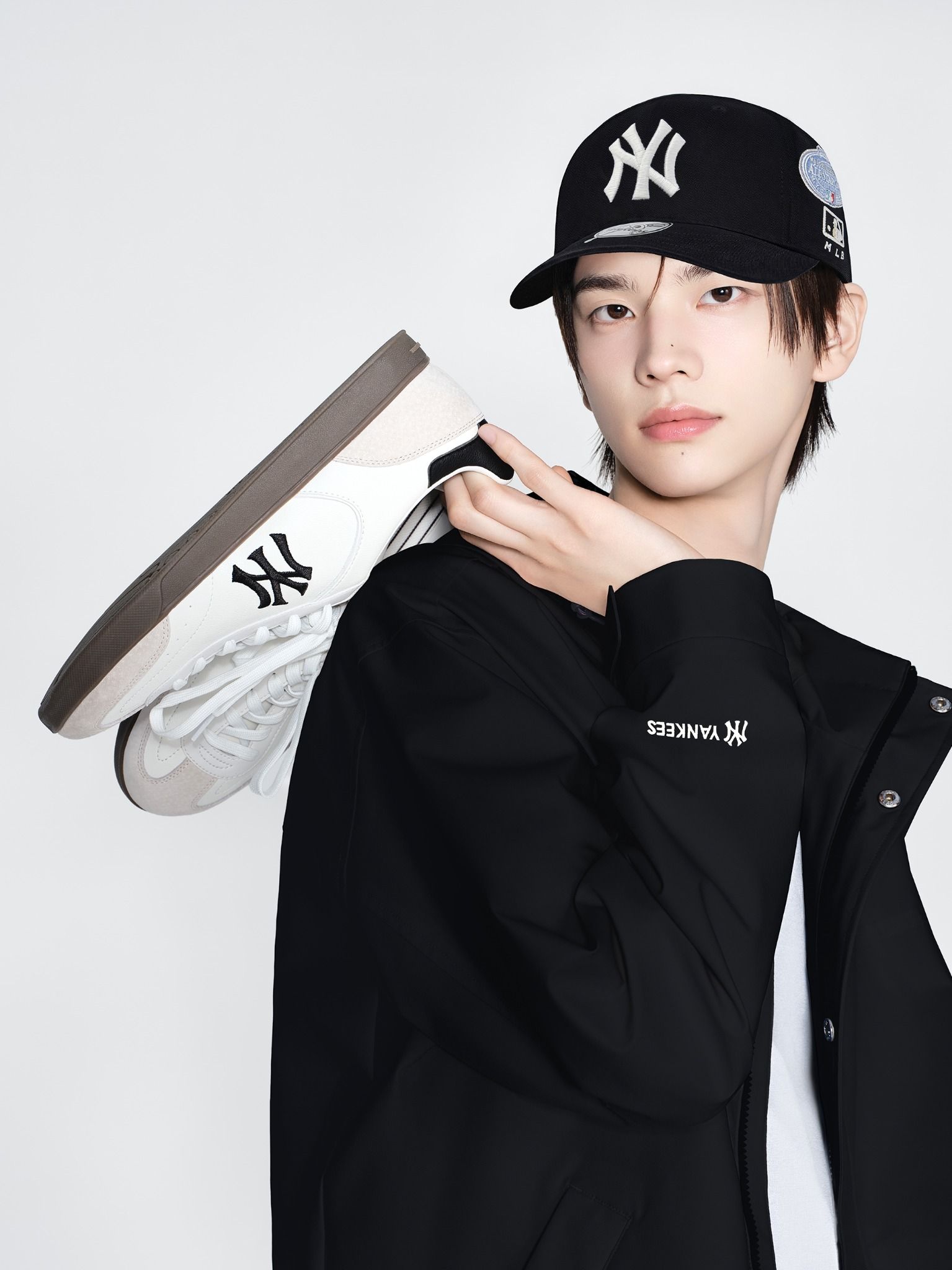  Giày MLB Clubby SD New York Yankees 3ASXCB16N-50WHS 