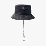  Nón Bucket MLB - [Unisex] Diamond Monogram Sporty Safari - 3AHTM015N-50BKS 