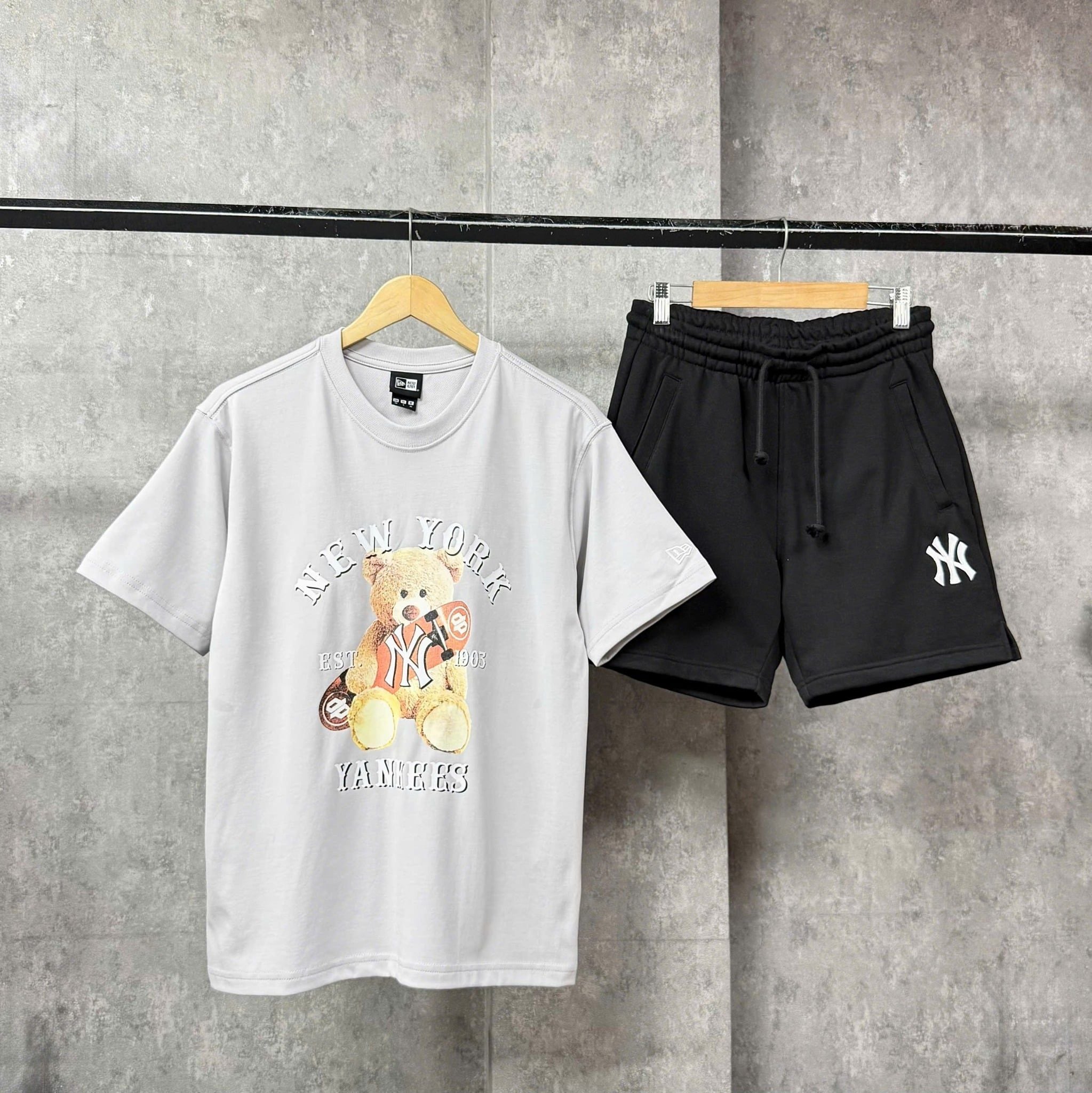  Áo Thun New Era - [Unisex] Skateboard Bear NY - 15878972 