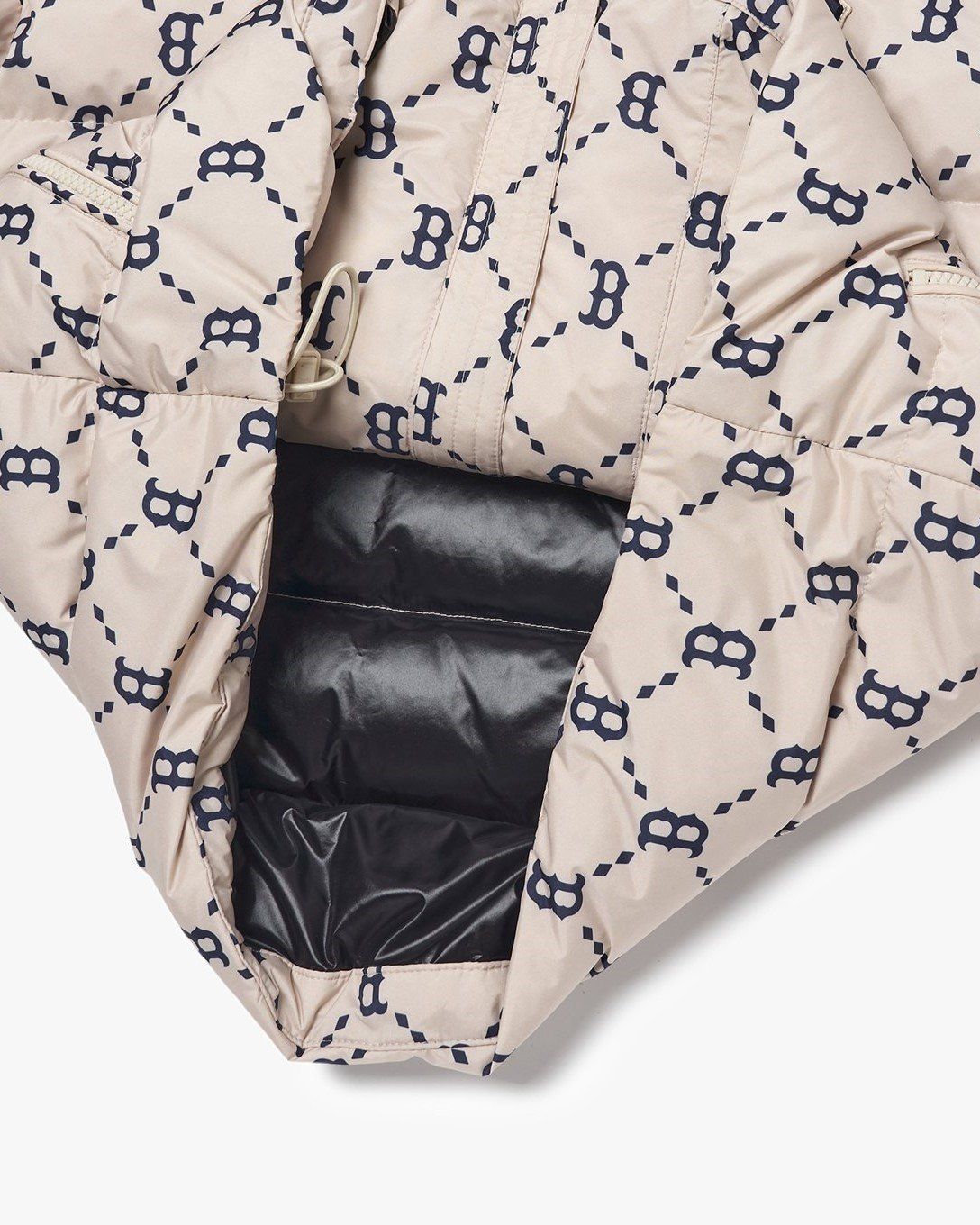  Áo Khoác Phao MLB Diamond Monogram Mid Light - 3ADJM0826-43BGL 