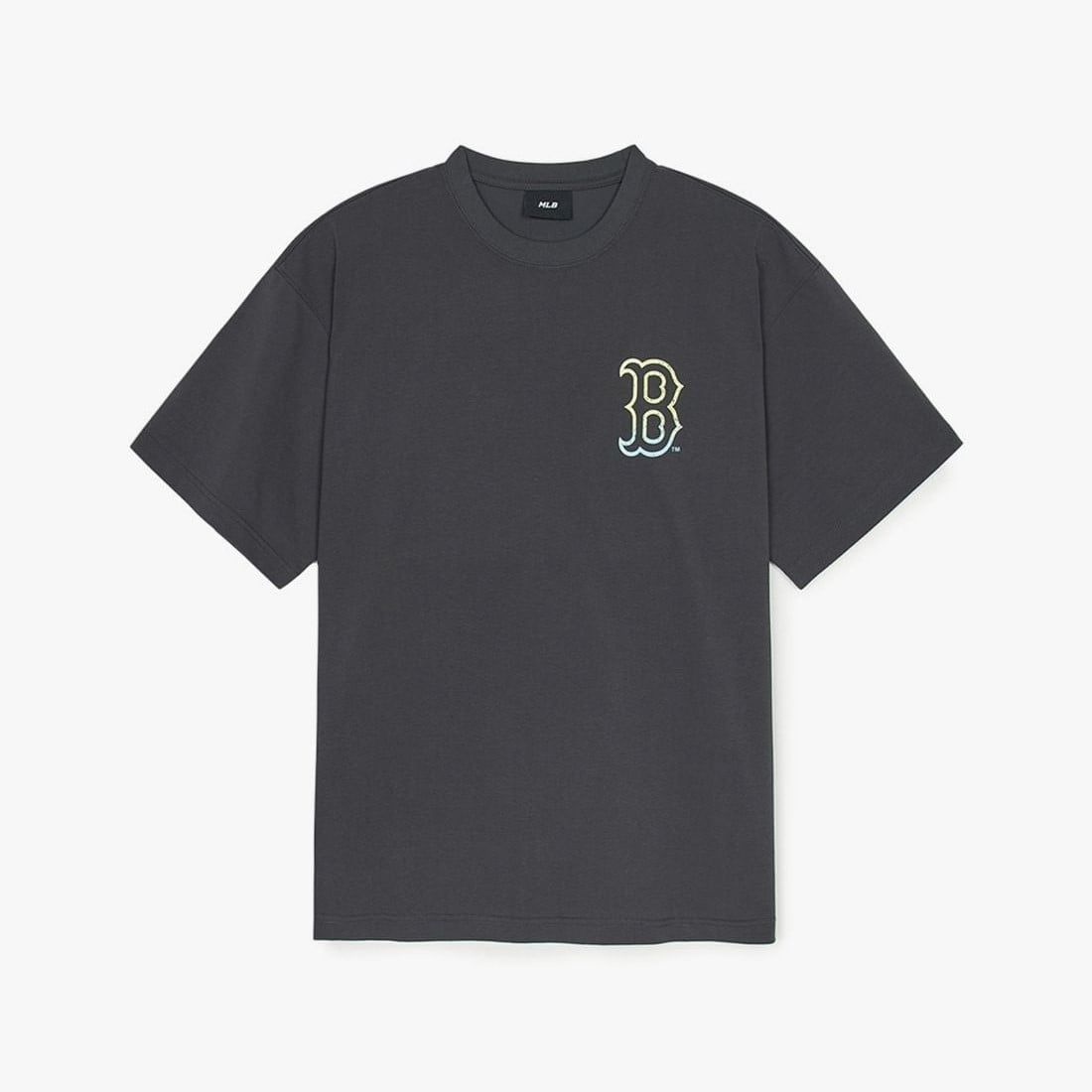  Áo thun MLB [Unisex] Basic Color Letter Megaover Boston - 3ATSB0653-43CGS 
