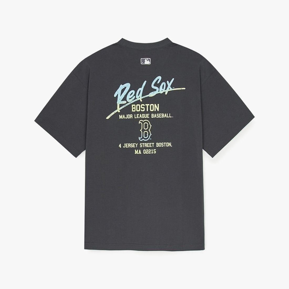  Áo thun MLB [Unisex] Basic Color Letter Megaover Boston - 3ATSB0653-43CGS 