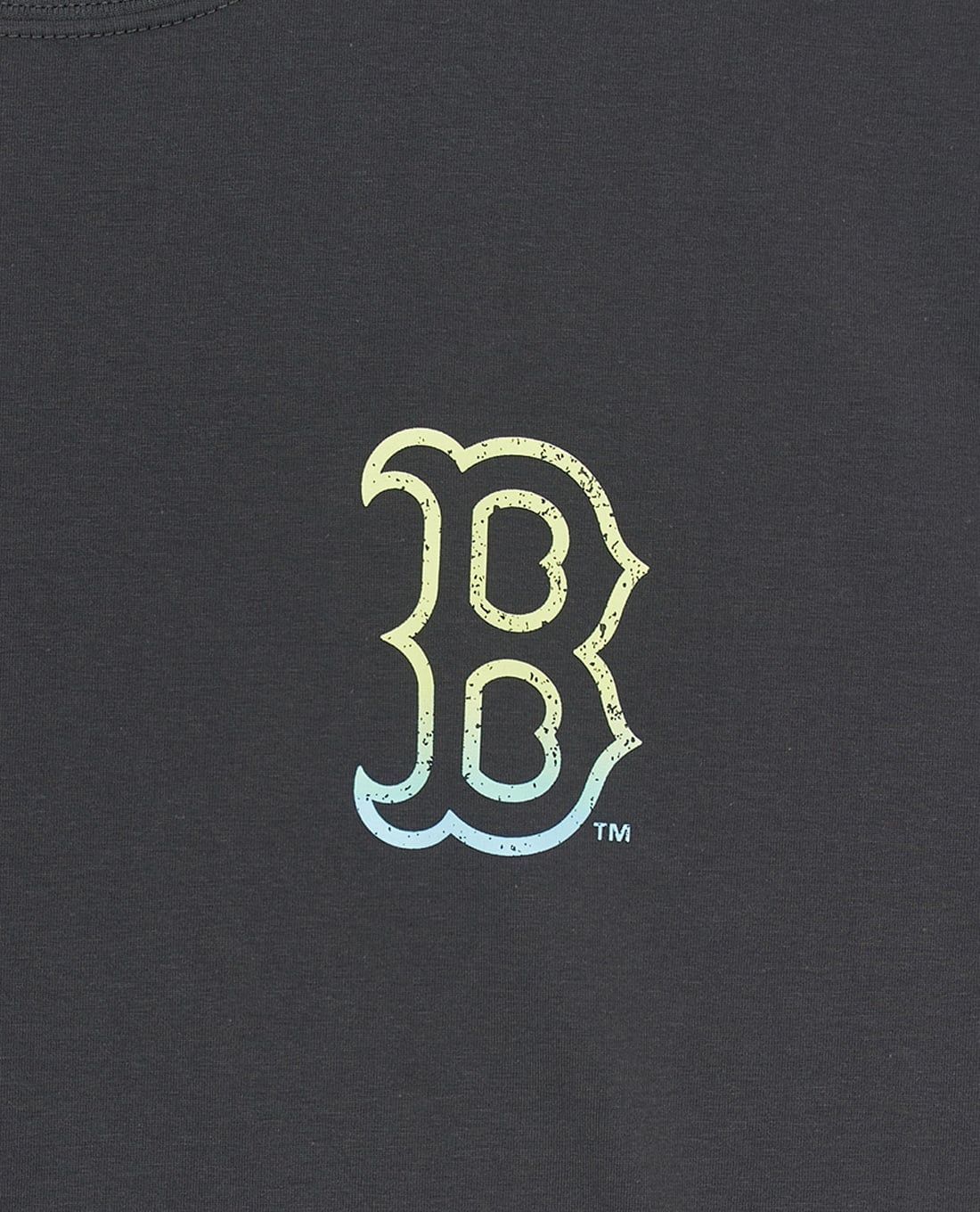  Áo thun MLB [Unisex] Basic Color Letter Megaover Boston - 3ATSB0653-43CGS 