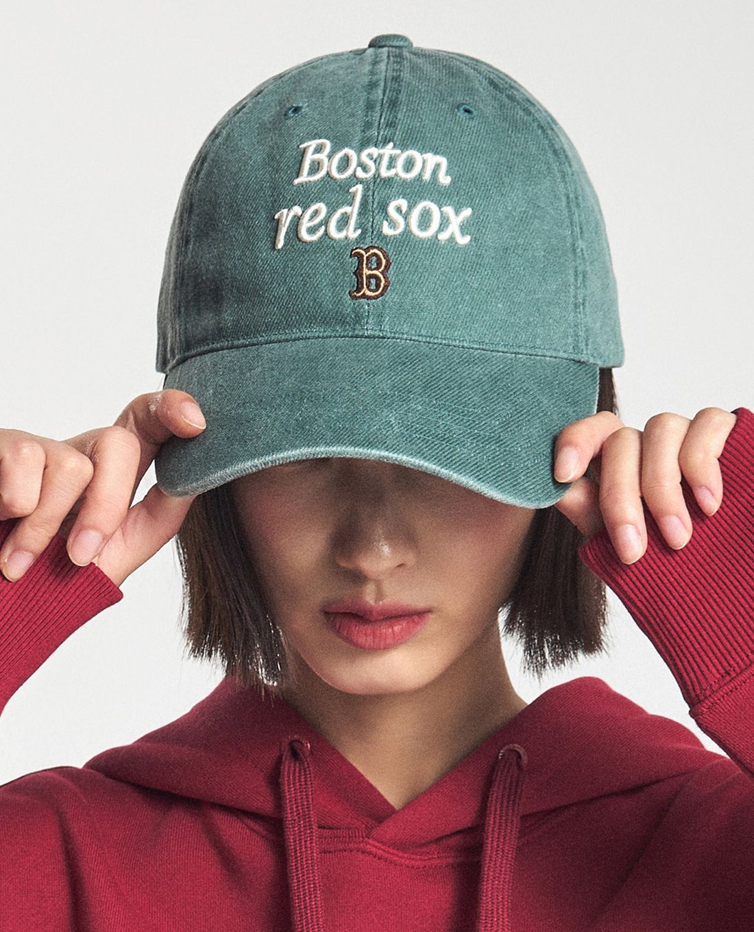  Nón MLB Korea - [Unisex] Varsity Boston Red Sox - 3ACPVV04N-43GNS 