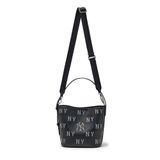  Túi Xách MLB - Classic Monogram Embossed Bucket Bag New York Yankees - 3ABMME16N-50BKS 