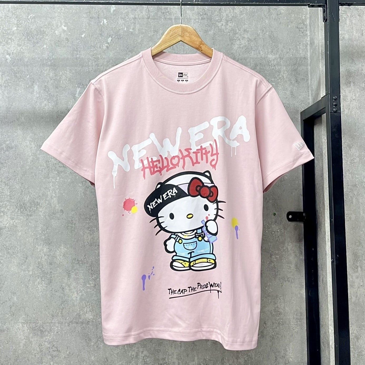  Áo Thun New Era - [Unisex] Hello Kitty Pink 
