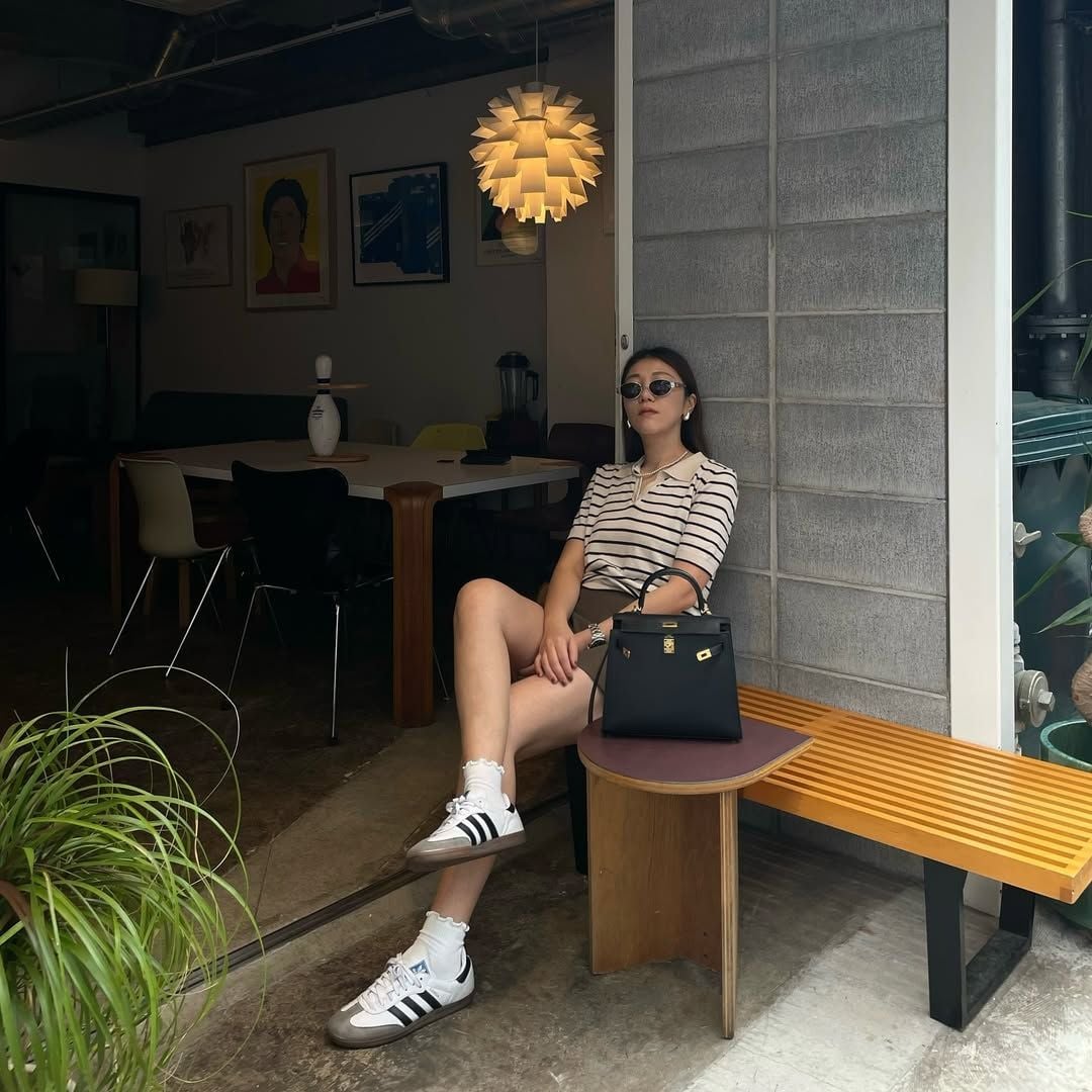  Giày Adidas Samba OG White/Black - B75806 