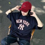  Áo Thun New Era - [Unisex] NY Yankees Chữ Phồng Navy - 14032983 