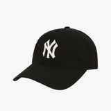  Nón MLB Korea - Curved Black New York Yankees - 3ACP6601N-50BKS 