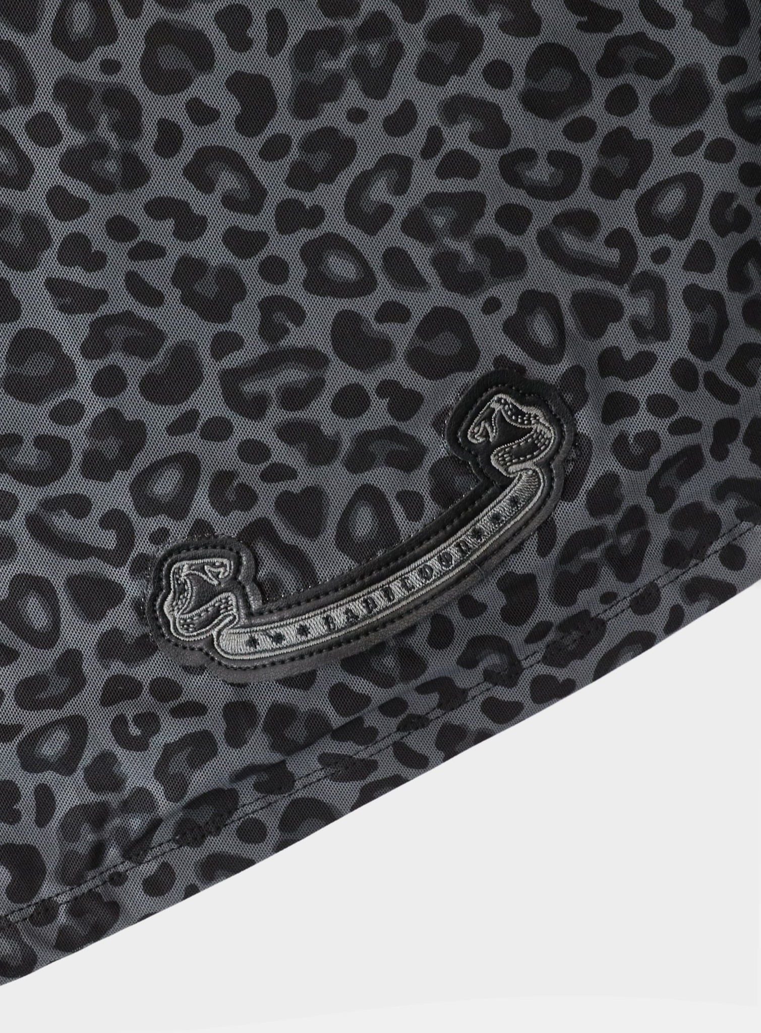  Váy [Nữ] Badblood - [w-drs25-003] Mystic String Mini Dress Black Leopard 