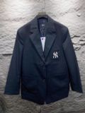  Áo Vest MLB Korea - [Nữ] Basic Logo Blazer Jacket NY Yankees - 3FJKB0231-50BKS 