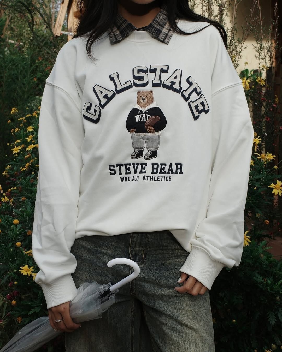  Áo Sweater WHOAU [Unisex] - Steve Patch Sweatshirt - WHMWE3923U 