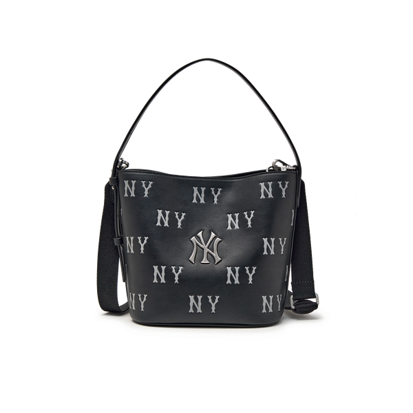 Túi Xách MLB - Classic Monogram Embossed Bucket Bag New York Yankees - 3ABMME16N-50BKS