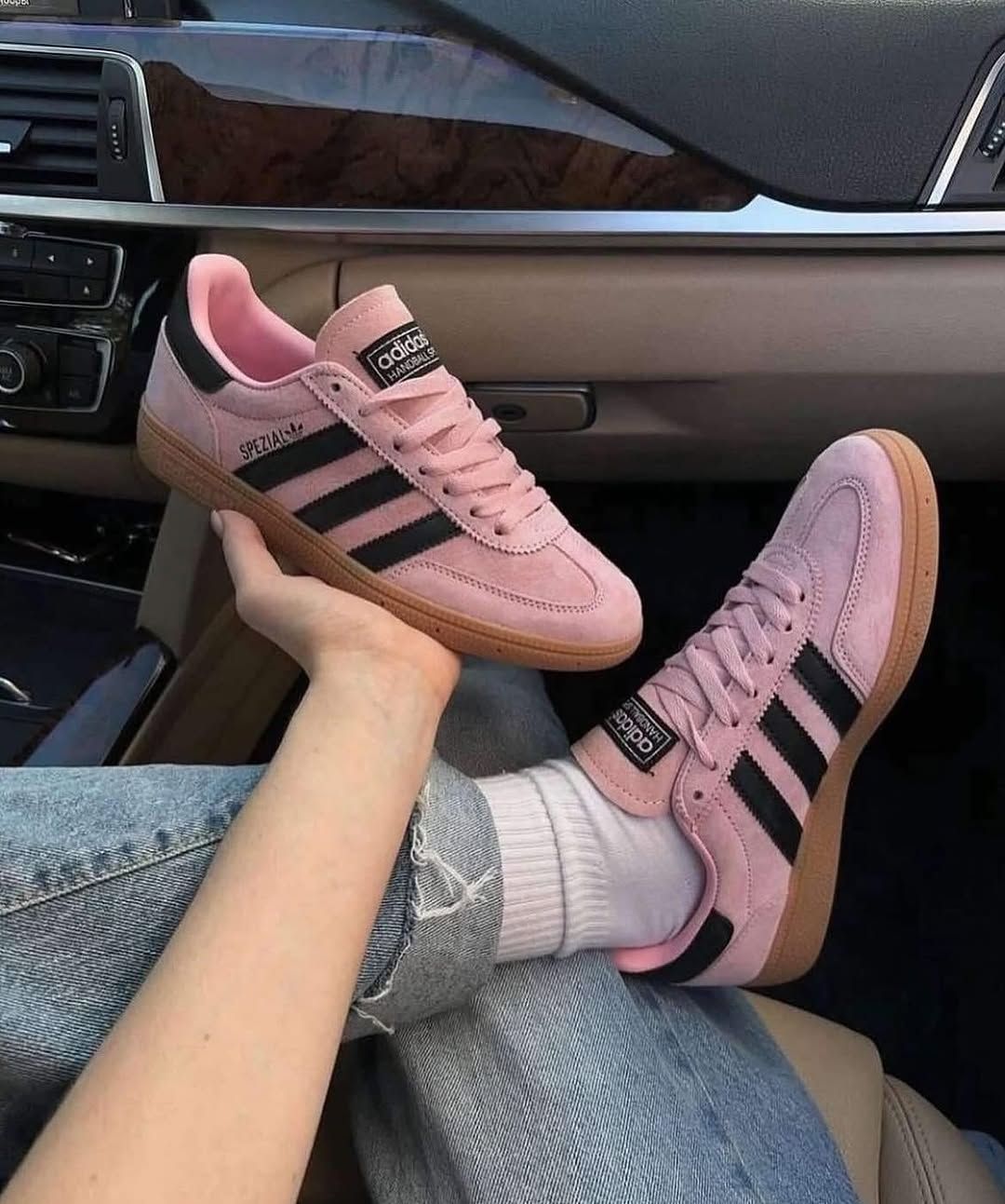  Giày Adidas Hanball Spezial Pink IF6561 