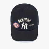  Nón MLB Korea - [Unisex] Vintage Patch Unstructured Ball Cap New York Yankees - 3ACPB175N-50BKS 